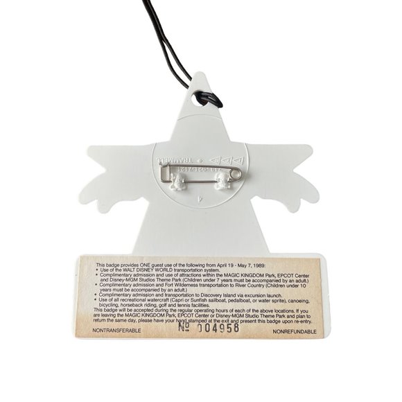 WDI Disney MGM‎ Studios 1989 Special Guest STAR Linda Alcorn Imagineering Badge - Picture 3 of 6